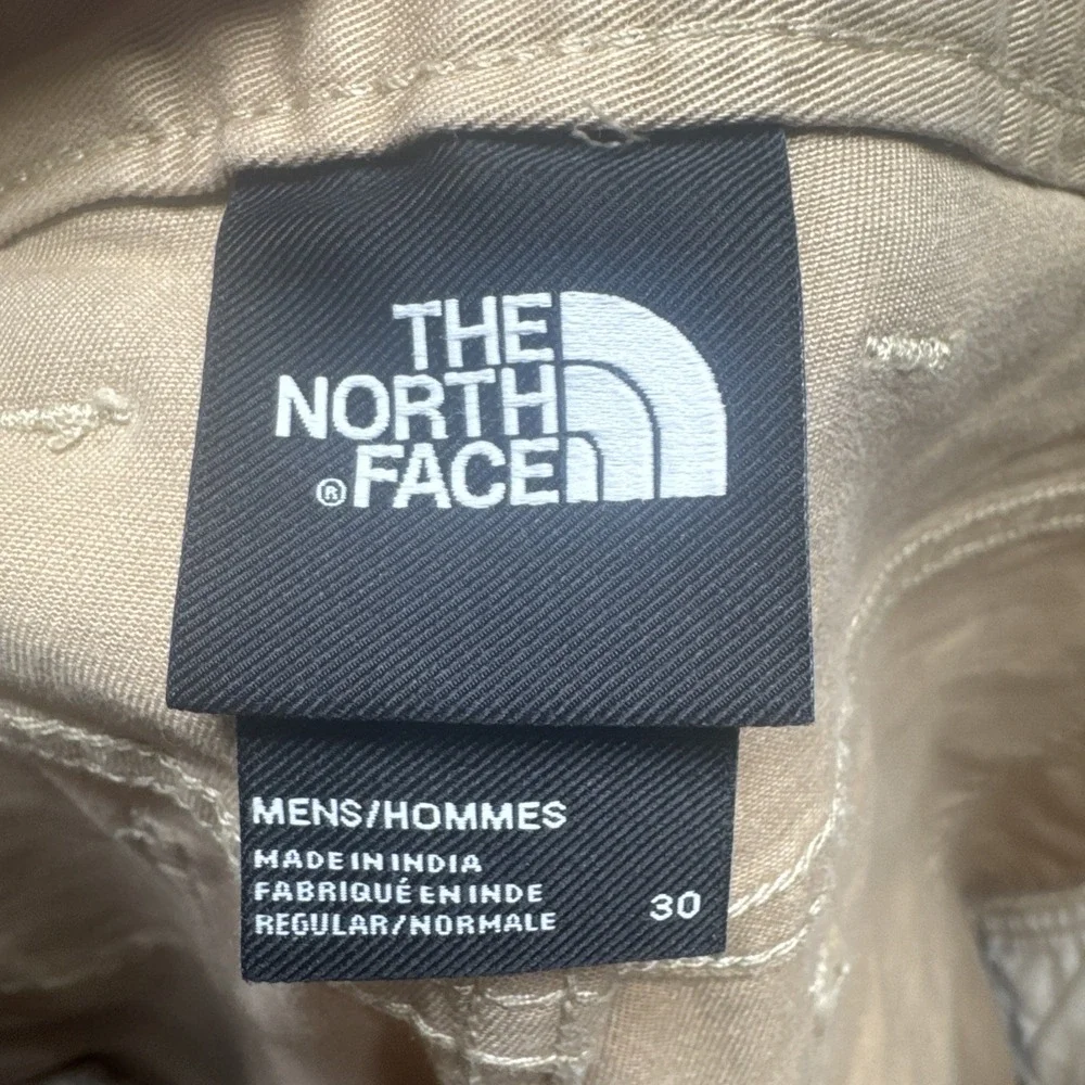 The North Face Chinos Pants Mens 30 (30x29) Beige Tan‎ Flat Front Outdoors Camp